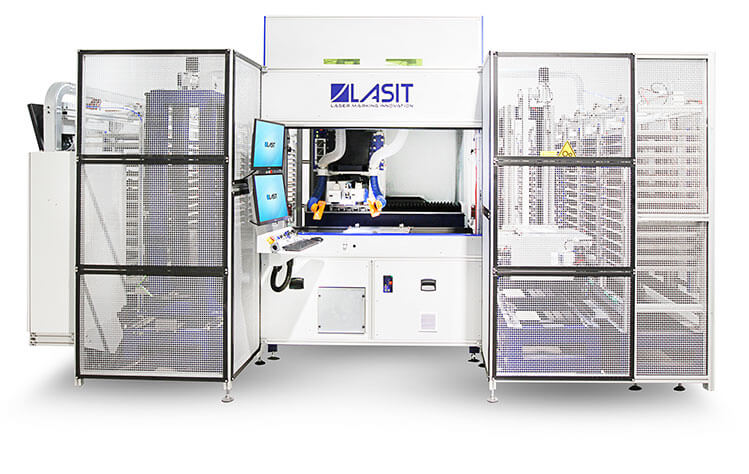 FlyGantryMag Fly Gantry MAG : la plus grande machine de marquage laser est de LASIT - Partie 2