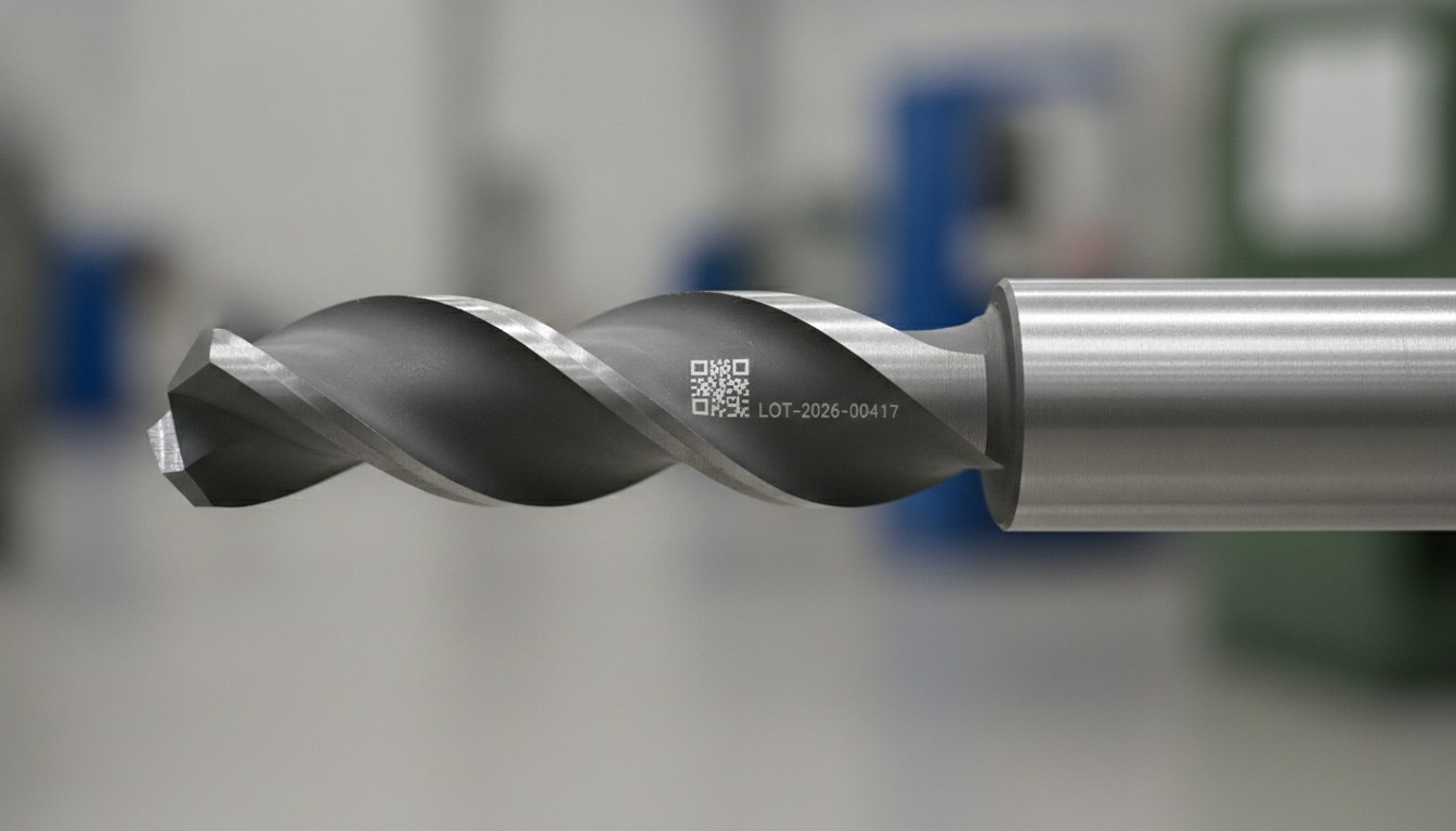 Marcatura laser su acciai temprati oltre 60 HRC e rivestimenti PVD